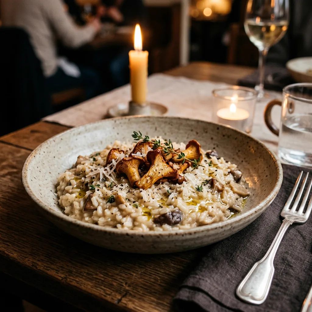 Wild Mushroom Risotto